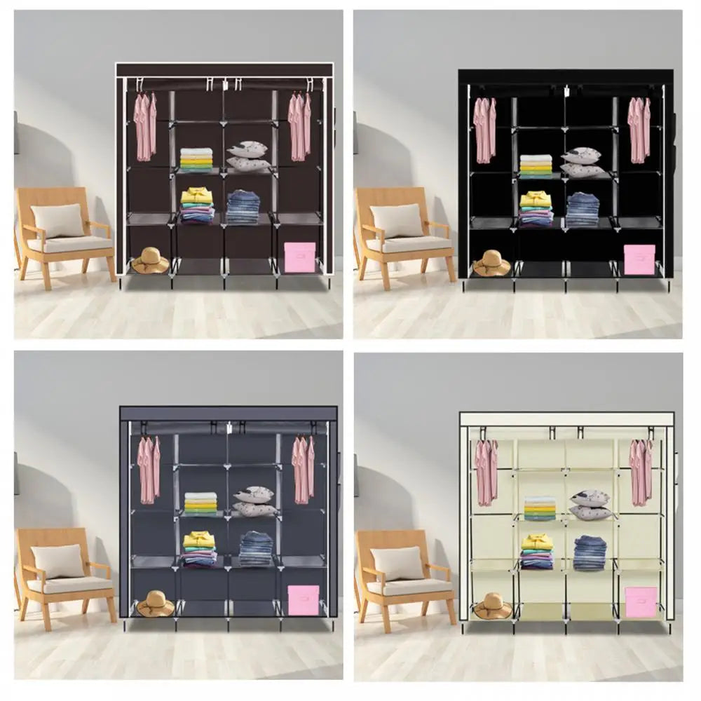 Simple Non-Woven Fabric  Portable Wardrobe