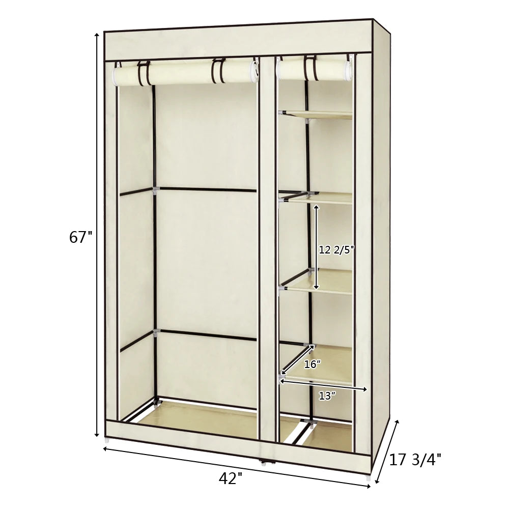 Simple Non-Woven Fabric  Portable Wardrobe