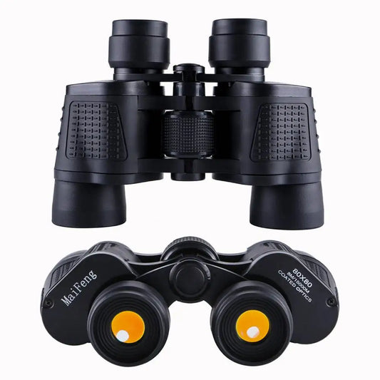 80x80 Night Vision Scope Portable High Magnification Binoculars Telescope with Storage Bag for Sports, Concerts, Bird Watching