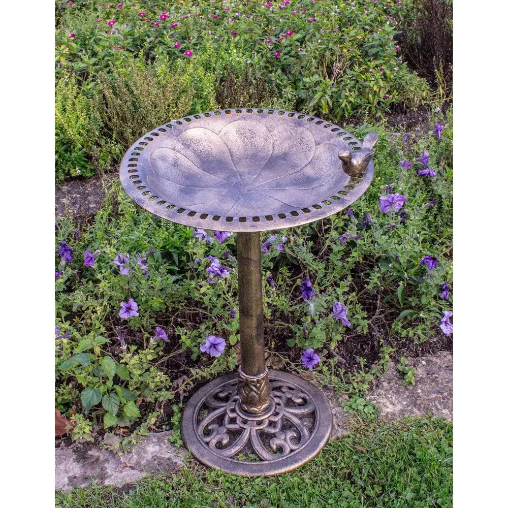 Bronze Bird Bath 30 Inch