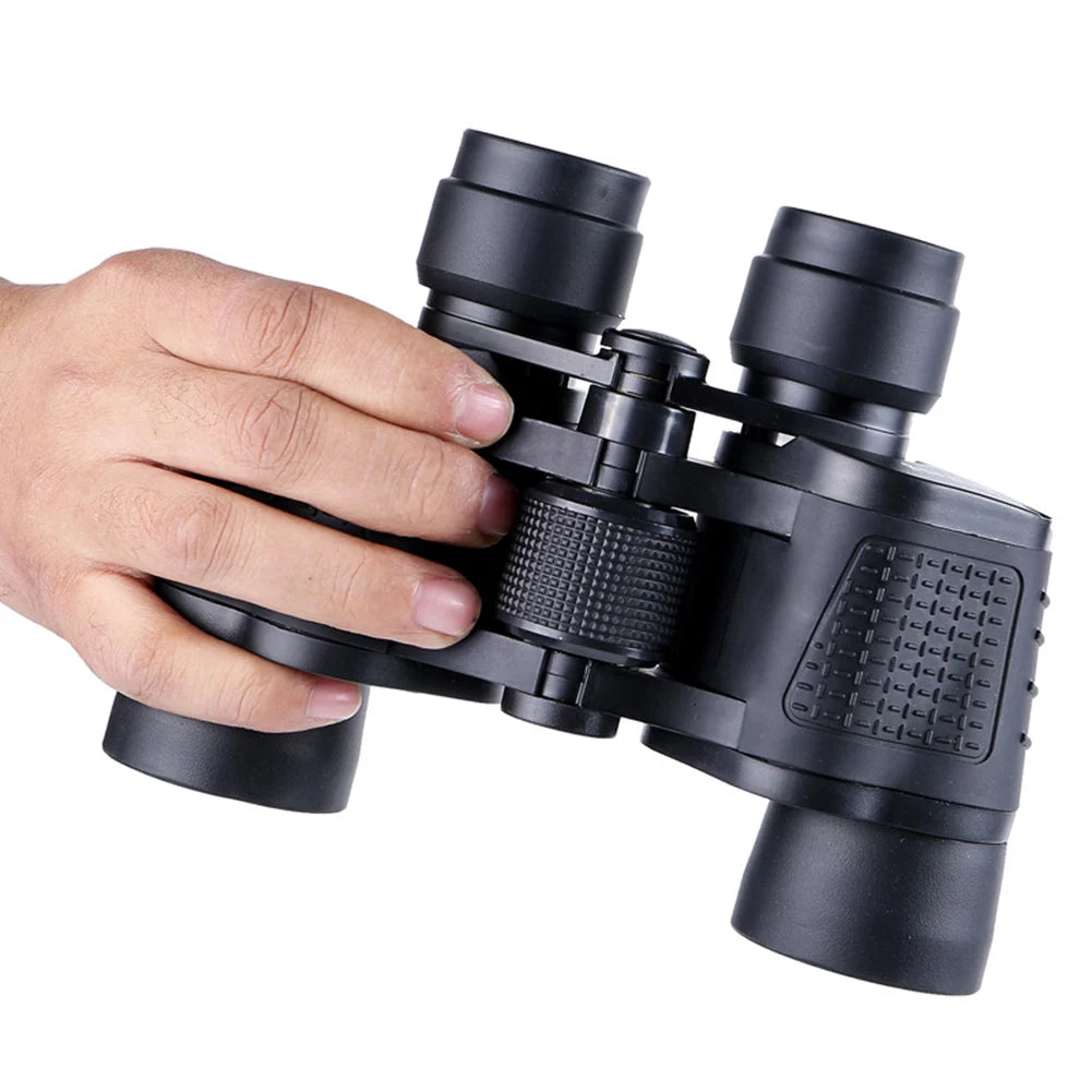 80x80 Night Vision Scope Portable High Magnification Binoculars Telescope with Storage Bag for Sports, Concerts, Bird Watching