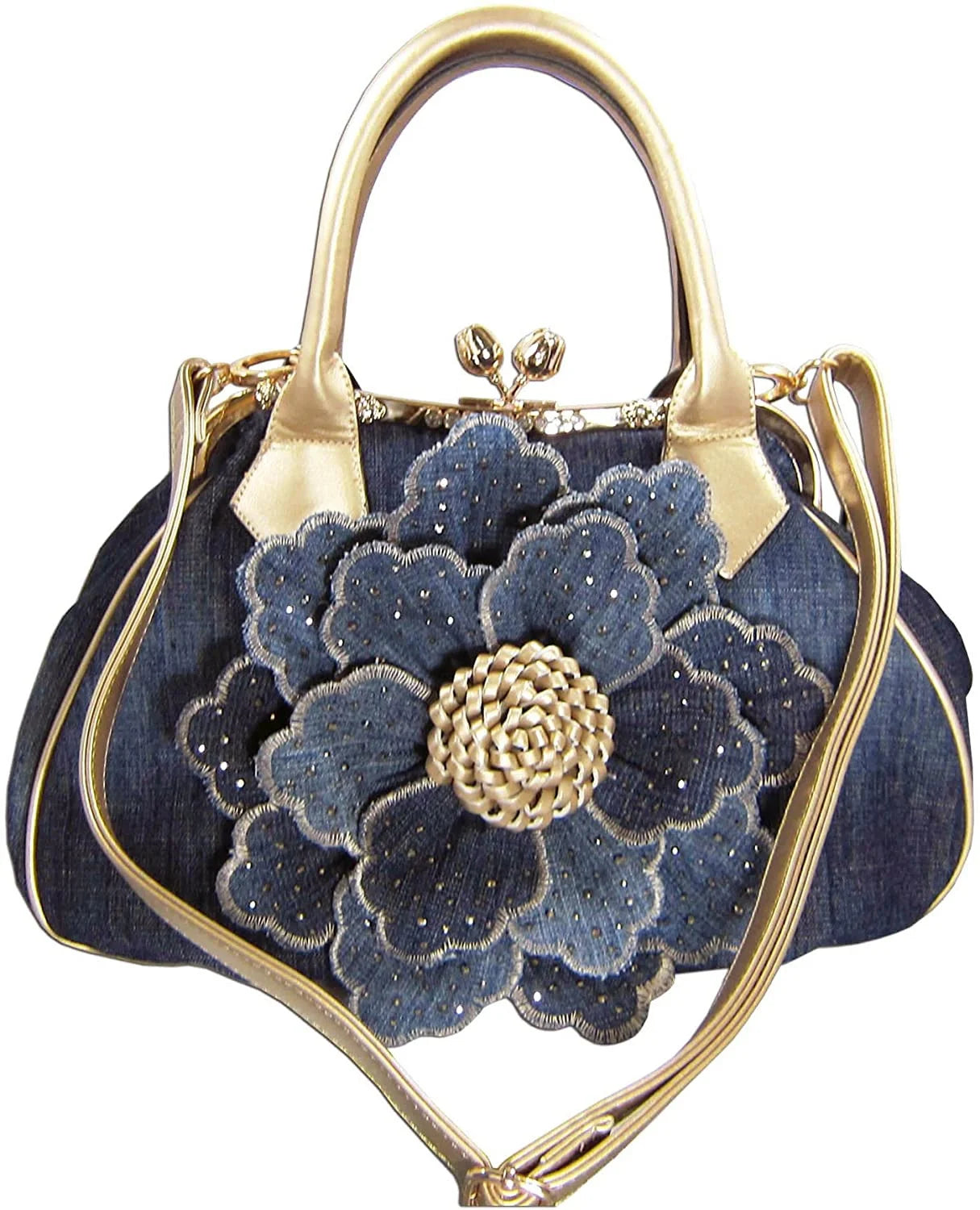 Denim Handbag for Women Evening Party Bag