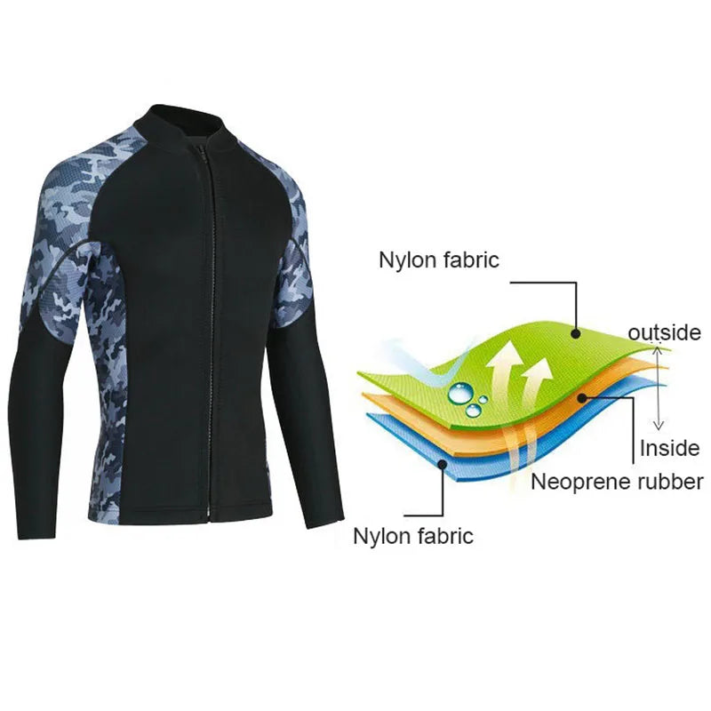 2mm Diving Wetsuit for Men and Women