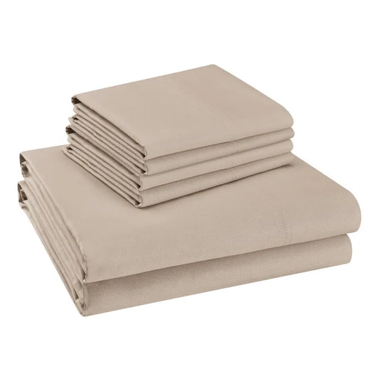 800 Thread Count Cotton Rich Sateen Bed Sheet Set, Set of 6