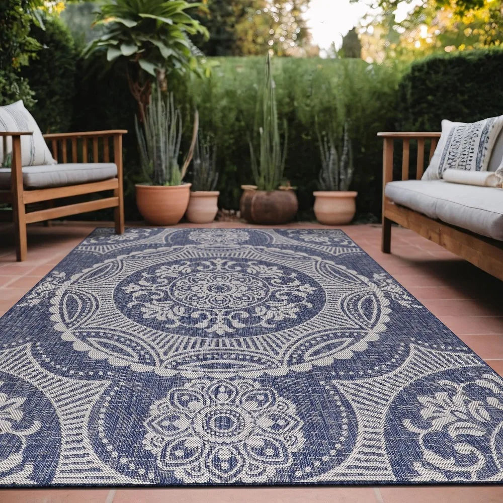 Washable Easy Cleaning Non-Shedding, Outdoor Rug