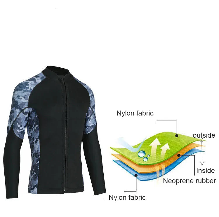 2mm Diving Wetsuit for Men and Women