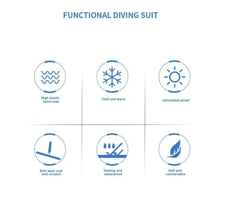 2mm Diving Wetsuit for Men and Women