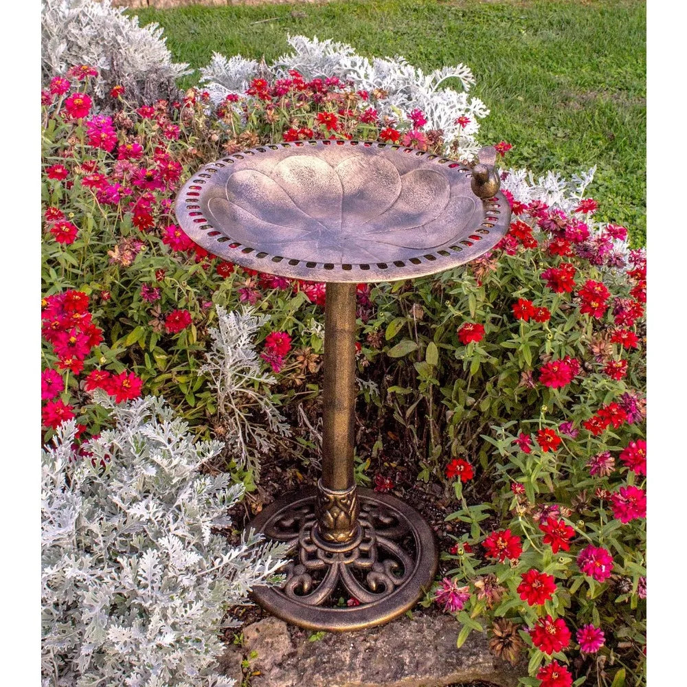 Bronze Bird Bath 30 Inch