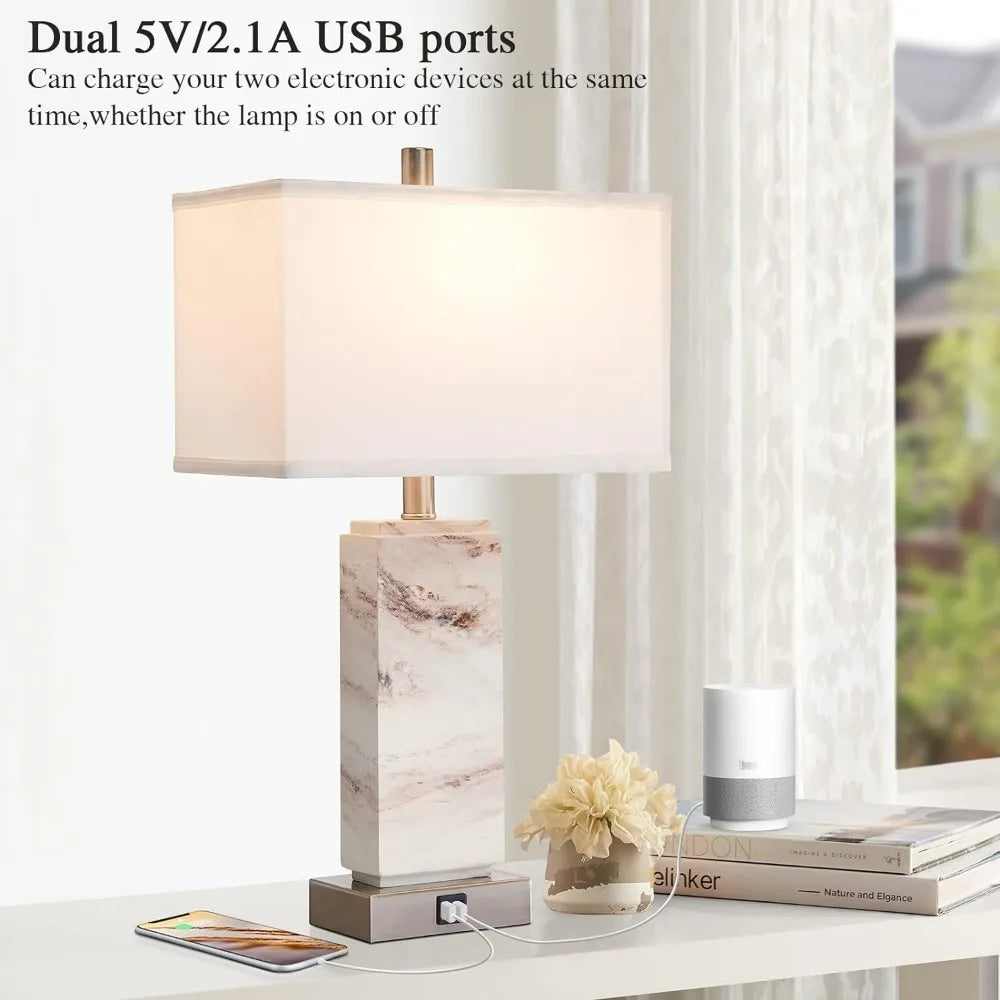 Bedside Table Lamp Led Desk Lamp LED Bulb Included Indoor Lighting