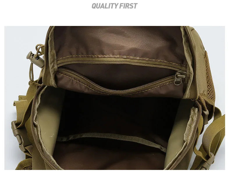 Small Mochila Fishing, Camping Backpack.  Waterproof Outdoor Tactical Men Sport Travel Bags Hunting Rucksacks