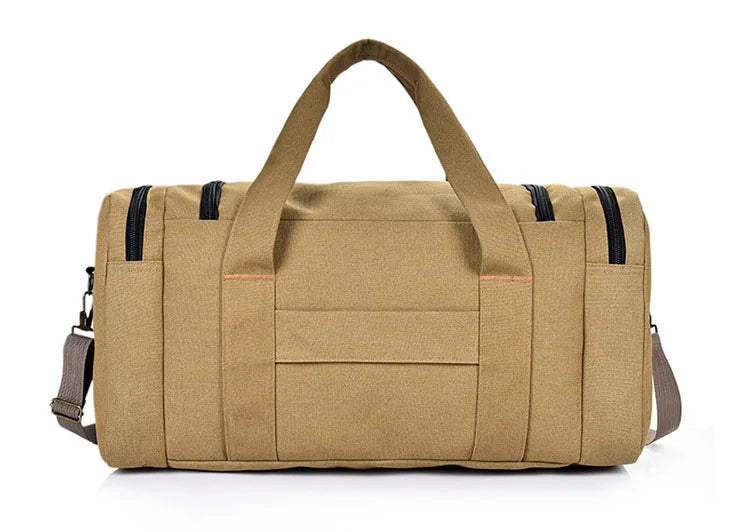 New Fashion Canvas Travel Bags / Vintage Duffel Shoulder Bag /Handbag  Capacity/ Carry on Luggage